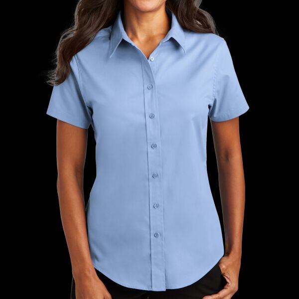 Ladies Short Sleeve Easy Care Shirt Thumbnail