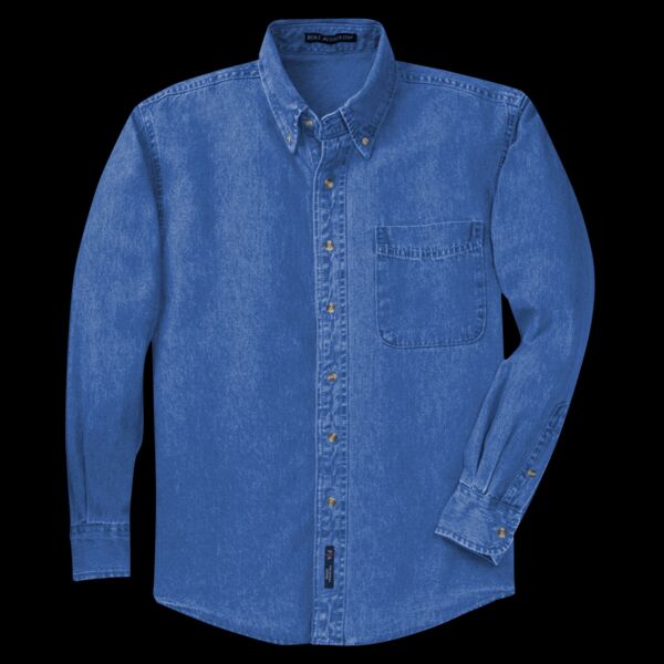 Long Sleeve Denim Shirt Thumbnail