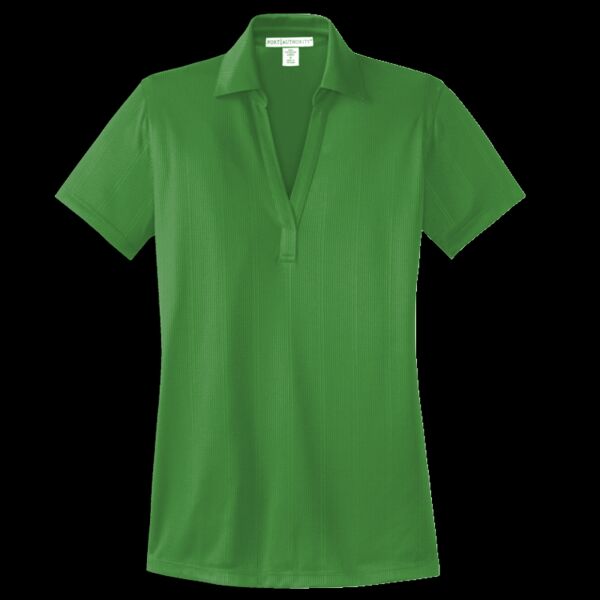 Ladies Performance Fine Jacquard Polo Thumbnail