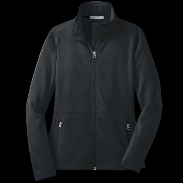 Ladies Pique Fleece Jacket Thumbnail