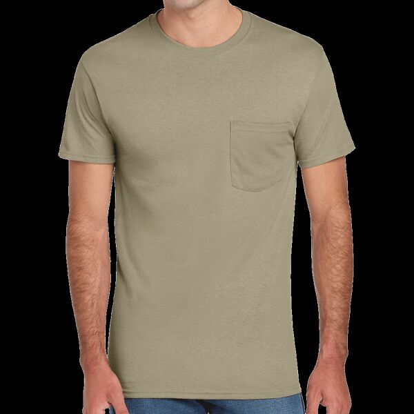 Dri Power ® 50/50 Cotton/Poly Pocket T Shirt Thumbnail