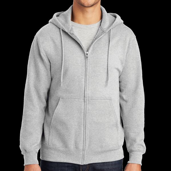 Essential Fleece Full Zip Hooded Sweatshirt Thumbnail