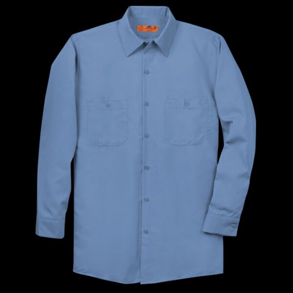 Long Size, Long Sleeve Industrial Work Shirt Thumbnail